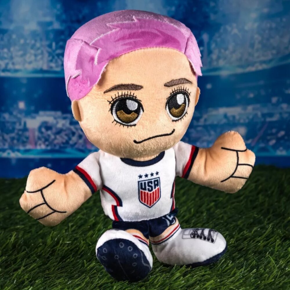 Bleacher Creatures Megan Rapinoe US‎ Women's Soccer 8" Plush | NWT